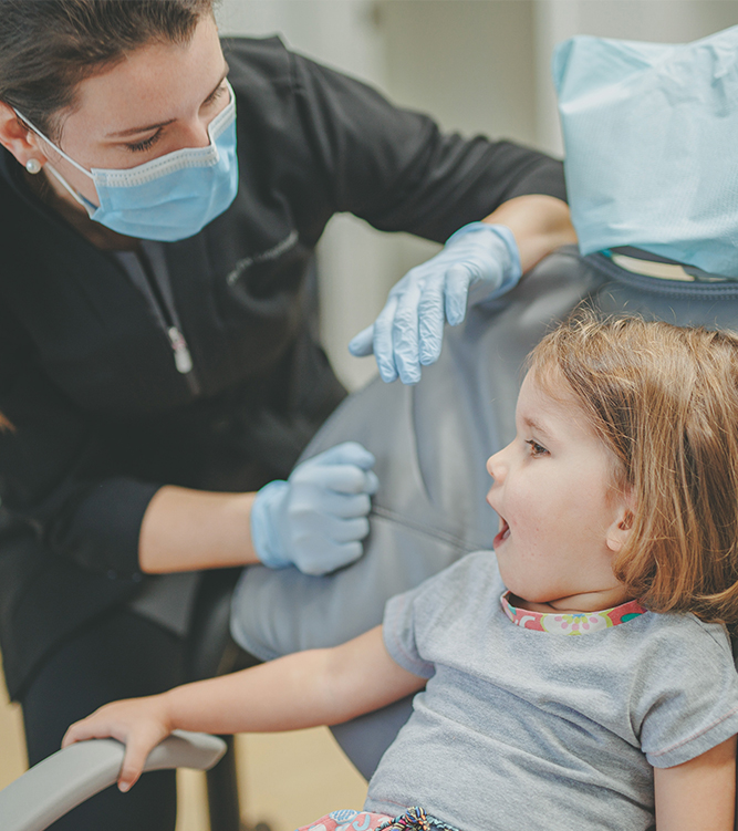 dentisterie pediatrique tryptique